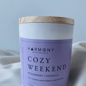 Vela para masaje con aceite esencial - COZY HOME - Wildberry & Vainilla
